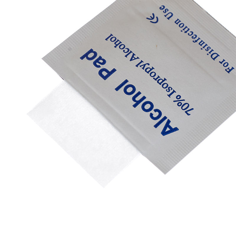 Míochaine indiúscartha 70% pillíní prep alcóil isopropyl Neamh-fite 200pcs 